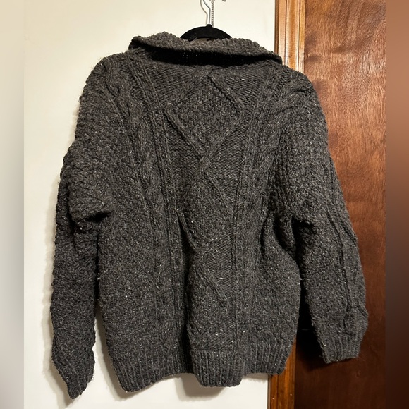 Grey wool zip up - Picture 2 of 3